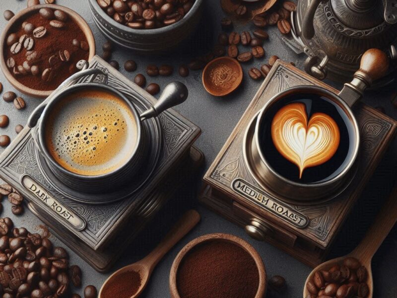 Dark vs Medium Roast: Mana yang Lebih Efektif Meningkatkan Kafein Anda?