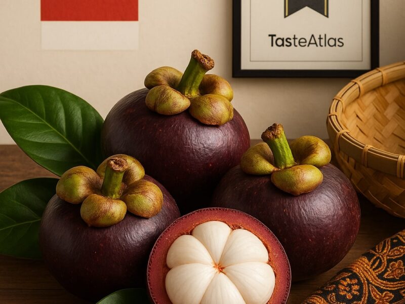Manggis Meraih Predikat Buah Terbaik Asia Tenggara Menurut Taste Atlas