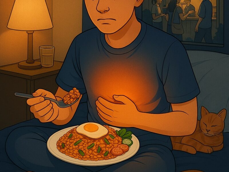 Sering Makan Ketoprak atau Nasi Goreng Sebelum Tidur? Kamu Nggak Sendiri, Tapi… Aman Nggak, Ya?
