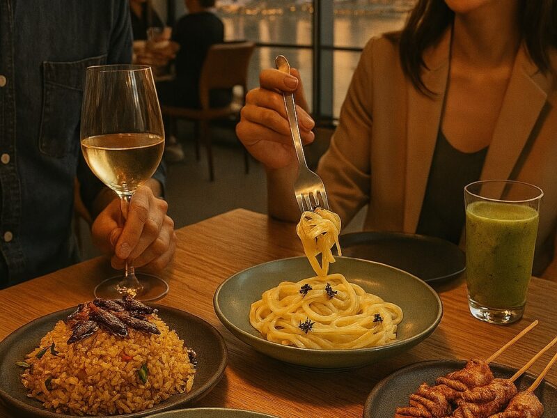 Inovasi atau Ekstrem? Restoran di Singapura Sajikan Hidangan Bertabur Serangga!