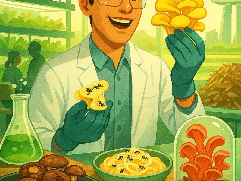 Jamur sebagai Sumber Protein Alternatif: Solusi Bioteknologi Menuju Ketahanan Pangan 2050