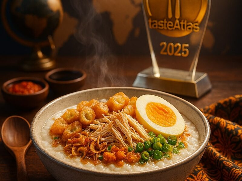 Dari Piring Lokal ke Panggung Internasional: Bubur Ayam Juara TasteAtlas 2025