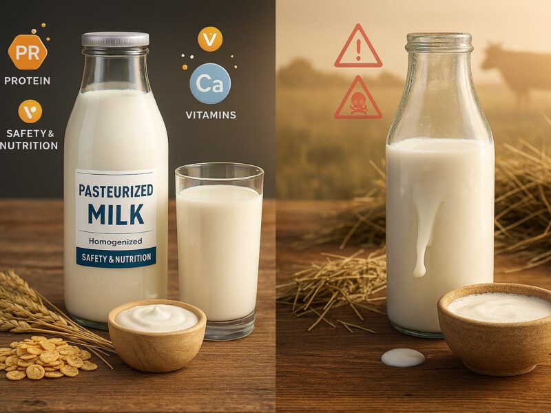 Susu Pasteurisasi vs Raw Milk: Mana yang Lebih Bergizi?