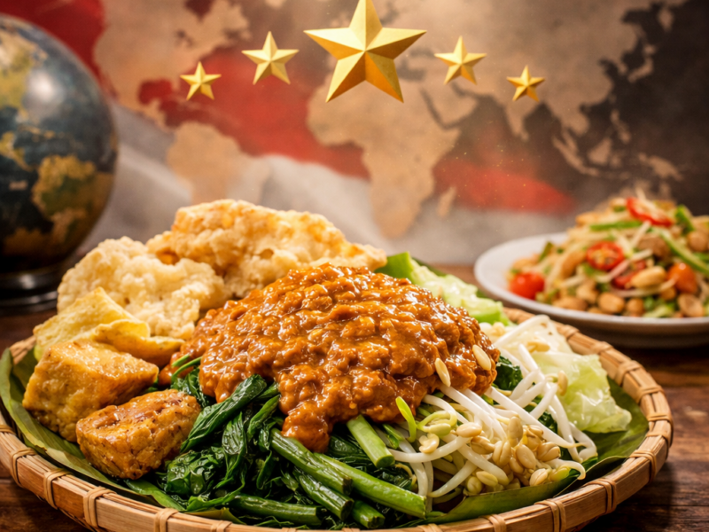Pecel Diakui Dunia: Masuk 7 Besar Salad Terbaik, Ungguli Som Tam Thailand