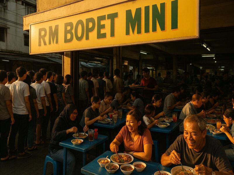 Dulu Warung Biasa, Kini Legenda! Kisah Sukses RM Bopet Mini Bertahan dari 1982 Hingga Sekarang