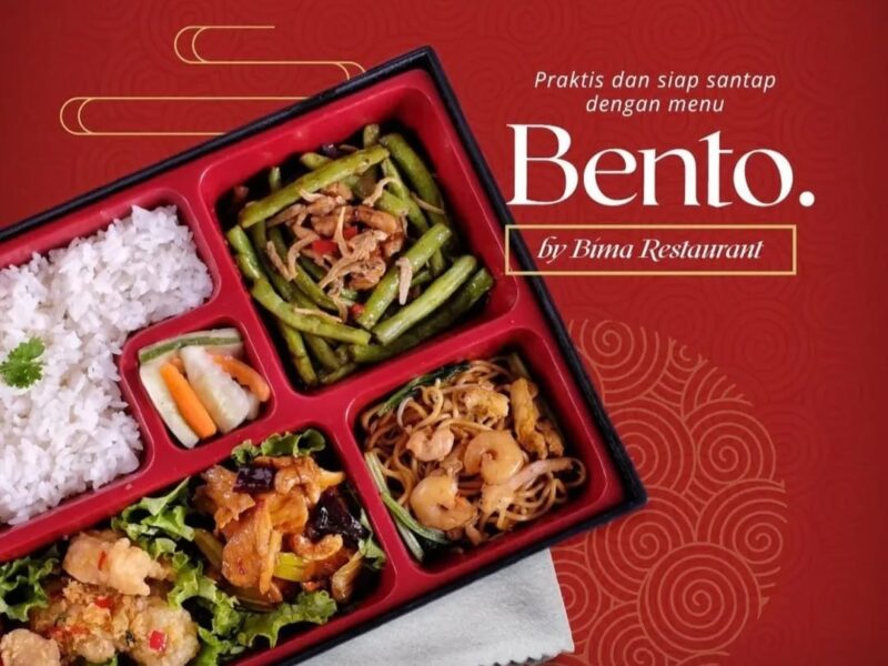 Bento Praktis, Rasa Premium: Solusi Lunch Lezat yang Bikin Kamu Langsung Ingin ke Bima Restaurant Hari Ini