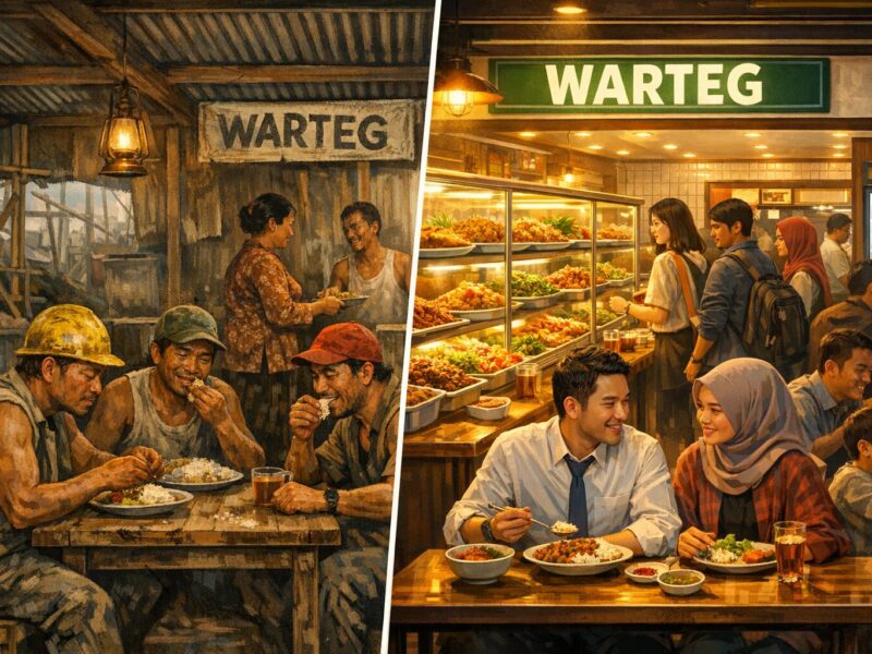 Dulu untuk Kuli Bangunan, Kini Dicari Semua Kalangan: Perjalanan Inspiratif Warteg Indonesia