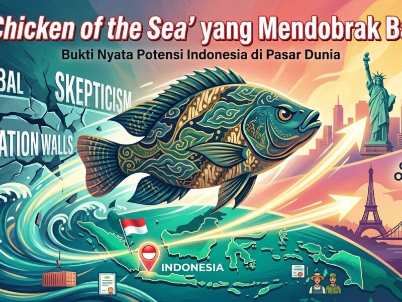 Si “Chicken of the Sea” yang Mendobrak Batas: Bukti Nyata Potensi Indonesia di Pasar Dunia