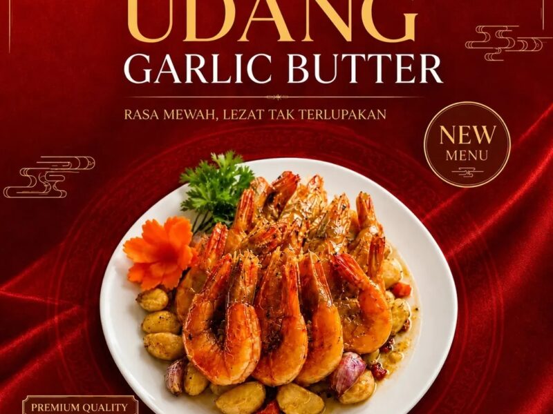 Gak Pakai Lama! Rasakan Sensasi Buttery & Gurih Mewah Udang Terbaru Bima Restaurant Sekarang!