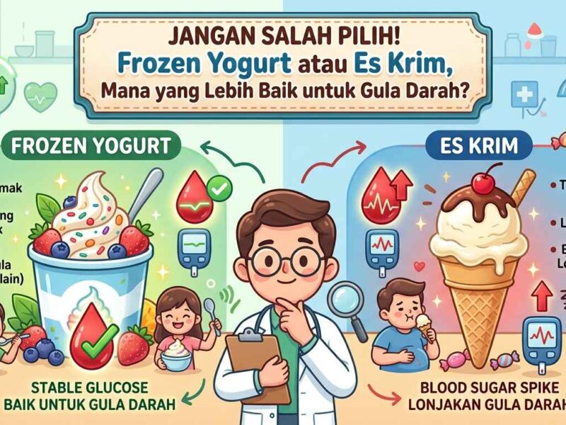 Jangan Salah Pilih! Frozen Yogurt atau Es Krim, Mana yang Lebih Baik untuk Gula Darah?