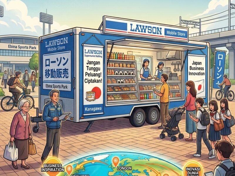 Jangan Tunggu Peluang Datang! Inovasi Supermarket Keliling Jepang Jadi Inspirasi Dunia Bisnis