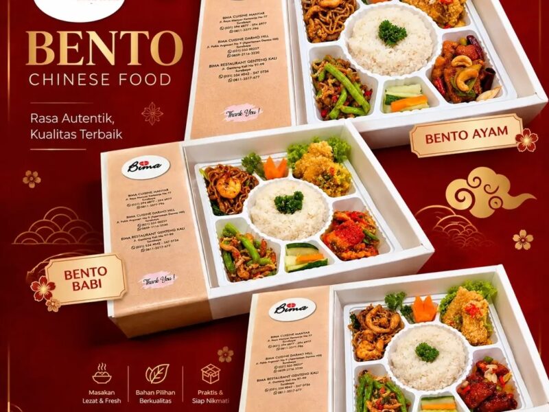 Premium Bento Box Bima Restaurant: Solusi Catering Praktis dan Elegan untuk Setiap Acara